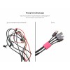 Набор органайзеров для кабеля ArmorStandart Smart Admin 12 шт Black/Pink (ARM56207)