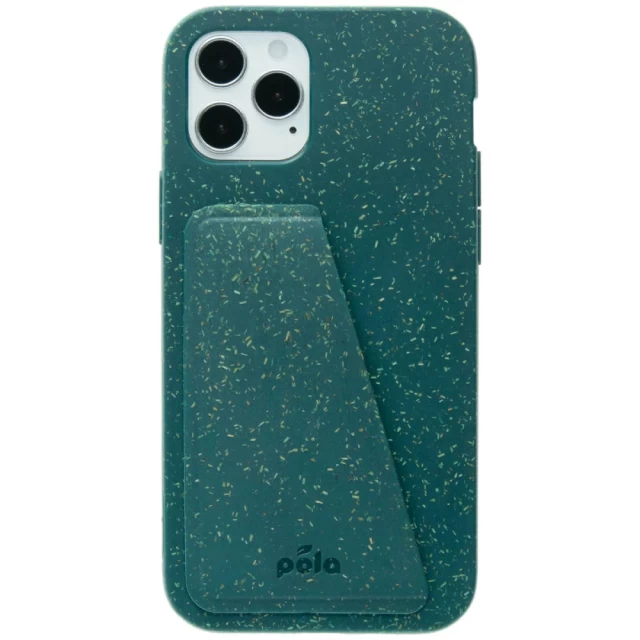 Чехол-бумажник Pela Eco Friendly Wallet Case для iPhone 12 | 12 Pro Green (43265)