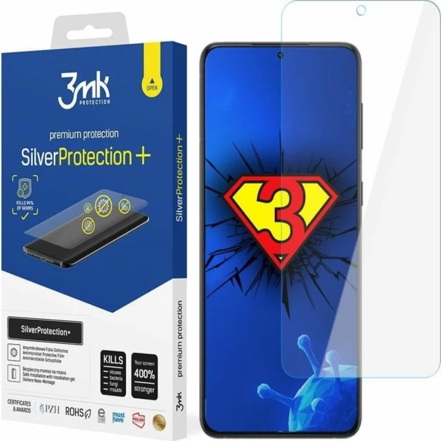 Защитная пленка 3mk Silver Protect+ для Samsung Galaxy S23 Plus (S916) (5903108512626)