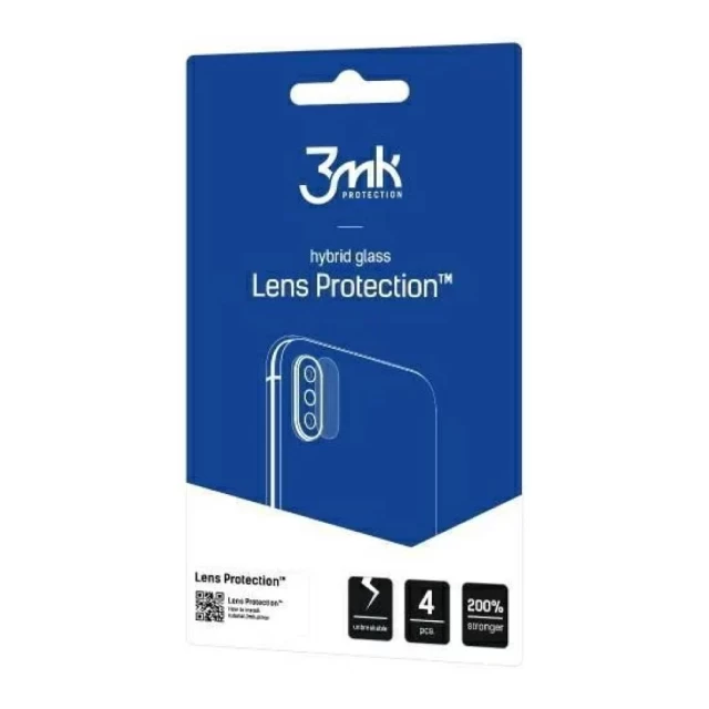 Защитное стекло для камеры 3mk Lens Protect (4 PCS) для Motorola Moto G73 5G (5903108513807)