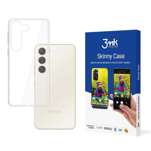 Чохол 3mk All-Safe Skinny Case для Samsung Galaxy S23 (S911) Clear (5903108511766)