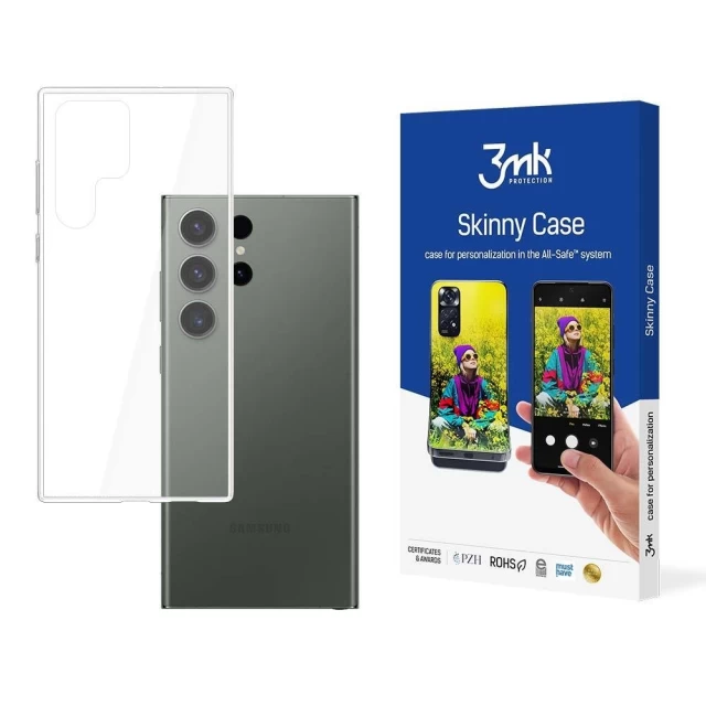 Чохол 3mk All-Safe Skinny Case для Samsung Galaxy S23 Ultra (S918) Clear (5903108511742)