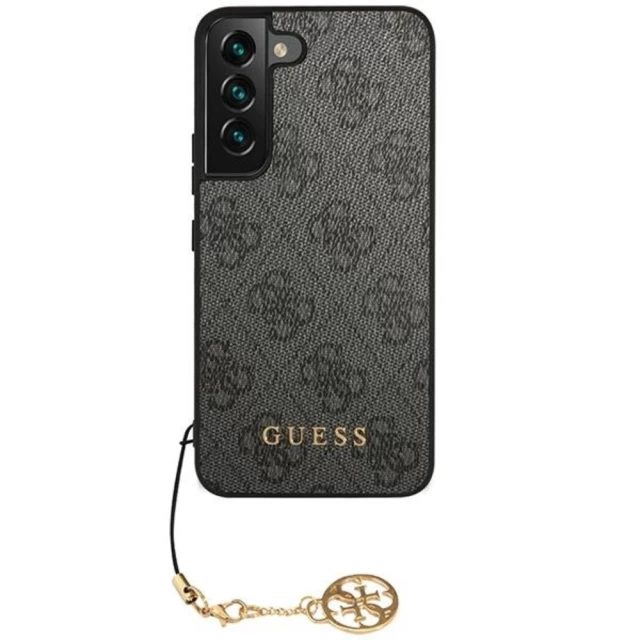 Чохол Guess 4G Charms Collection для Samsung Galaxy S23 Plus (S916) Grey (GUE002639-0)