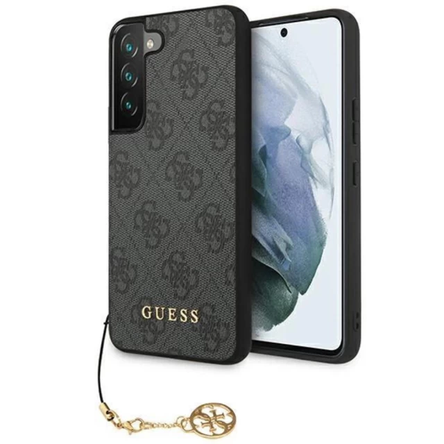 Чехол Guess 4G Charms Collection для Samsung Galaxy S23 Plus (S916) Grey (GUE002639-0)