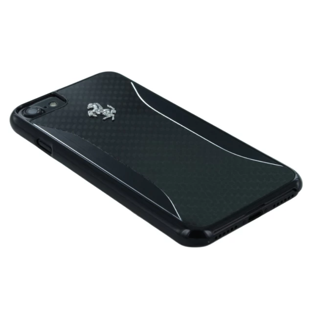 Чехол Ferrari GT Experience для iPhone 7 Black (FERCHCP7BK)
