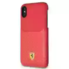 Чехол Ferrari Hard Case для iPhone X Red (FESPAHCPXRE)