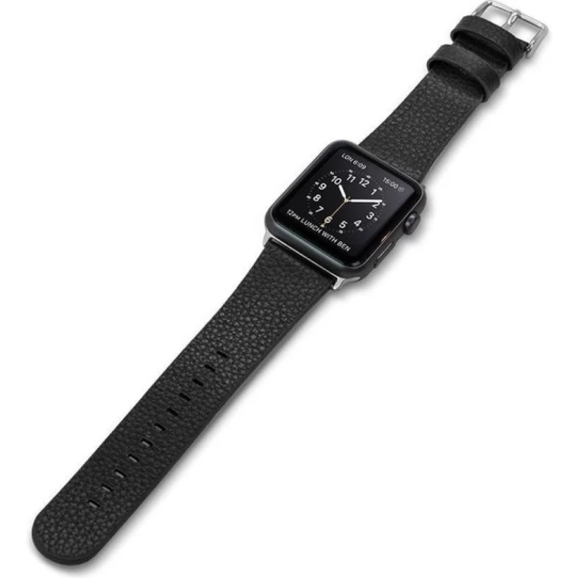 Ремешок X-Doria Lux для Apple Watch 49 | 45 | 44 | 42 mm Black (23818)