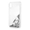 Чехол Guess Glitter Hearts для iPhone XR Silver (GUHCI61GLHFLSI)