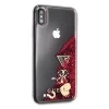 Чохол Guess Glitter Hearts для iPhone XS Max Raspberry (GUHCI65GLHFLRA)