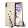 Чехол Guess Saffiano with Ring Stand для iPhone XS Max Beige (GUHCI65RSSABE)