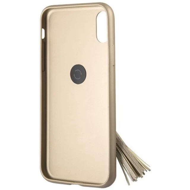Чохол Guess Saffiano with Ring Stand для iPhone XS Max Beige (GUHCI65RSSABE)