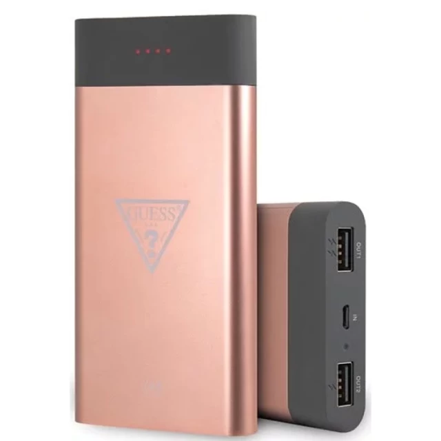 Портативное зарядное устройство Guess 8000 mAh Pink (GUL24WPB8TLRG)