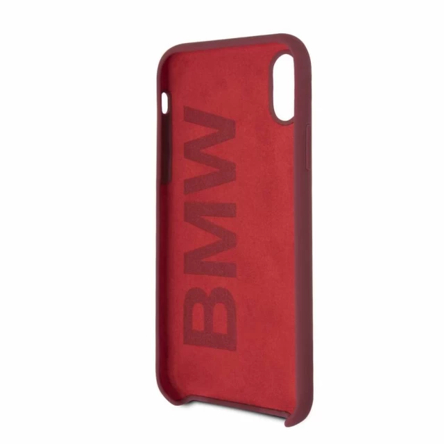 Чехол BMW Silicone для iPhone X | XS Red (BMHCPXSILRE)