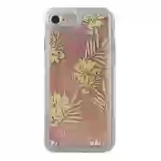 Чохол Guess Palm Springs Glitter Liquid для iPhone 6 | 7 | 8 | SE 2020 Pink (GUHCP7GLUPPI)
