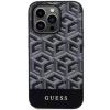 Чехол Guess GCube Stripes для iPhone 14 Pro Black with MagSafe (GUE002806-0)