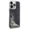 Чехол Guess Liquid Glitter Marble для iPhone 14 Pro Max Black (GUE002800-0)