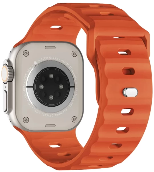 Ремінець Upex IconBand для Apple Watch 49 | 45 | 44 | 42 mm Black (UP129601) - 1