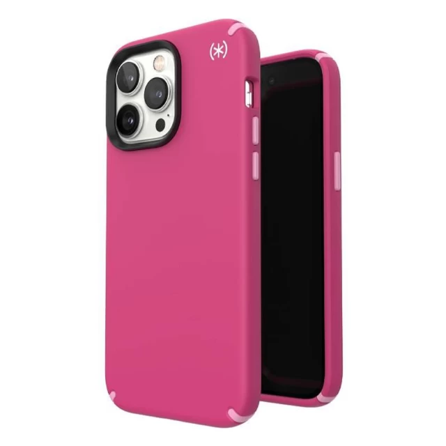 Чехол Speck Presidio2 Pro для iPhone 14 Pro Max Digitalpink Blossompink White with MagSafe (840168522859)