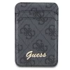 Чохол-гаманець Guess 4G Classic Logo (Card Slot) Black with MagSafe (GUWMSHG4SHK)