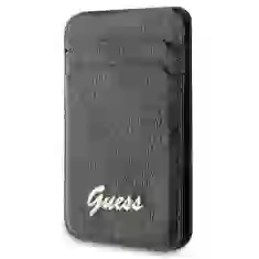 Чехол-бумажник Guess 4G Classic Logo (Card Slot) Black with MagSafe (GUWMSHG4SHK)