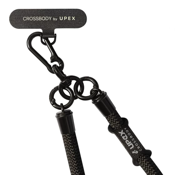 Універсальний шнурок Crossbody by Upex Cavo Lungo Strada with Cylindre Black - 2