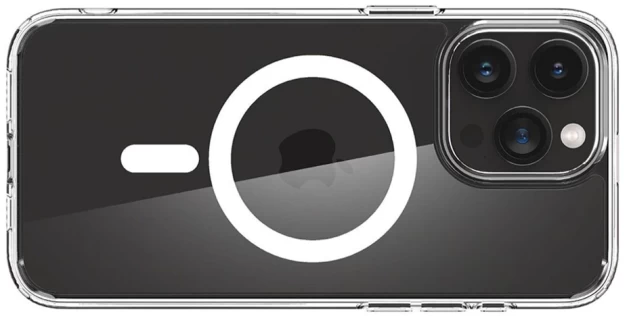Чехол ROCK Crystal series with MagSafe для iPhone 15 Pro Transparent (6975653085459) - 3