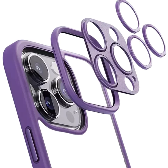 Чохол ROCK Guard Touch Protection Case Anti-drop Lens Protection для iPhone 14 Pro Purple - 1