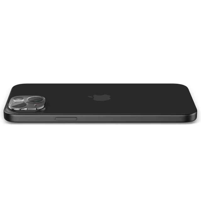 Защитное стекло Spigen для камеры iPhone 15 | 15 Plus Optik.tR (2 pack) Crystal Clear (AGL06916)