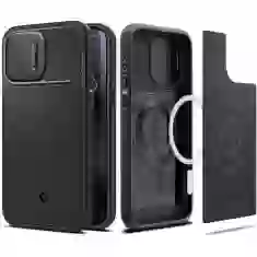 Чохол Spigen Optik Armor для iPhone 15 Pro Black with MagSafe (ACS07184)