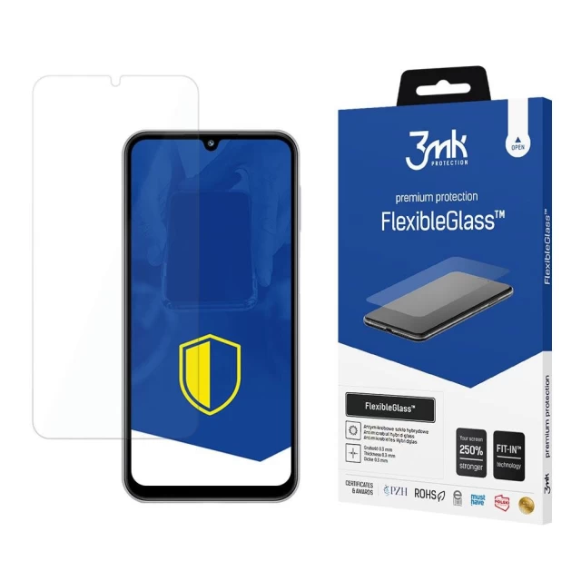 Защитное стекло 3mk FlexibleGlass для Samsung Galaxy M34 5G Transparent (3mk FlexibleGlass(2701)-0)