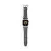 Ремешок Karl Lagerfeld Saffiano Monogram для Apple Watch 41 | 40 | 38 mm Silver (KLAWMSAKLHPG)