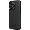 Чехол Pitaka MagEZ Case Pro 4 Twill 600D для iPhone 15 Pro Black Grey with MagSafe (KI1501PPA)