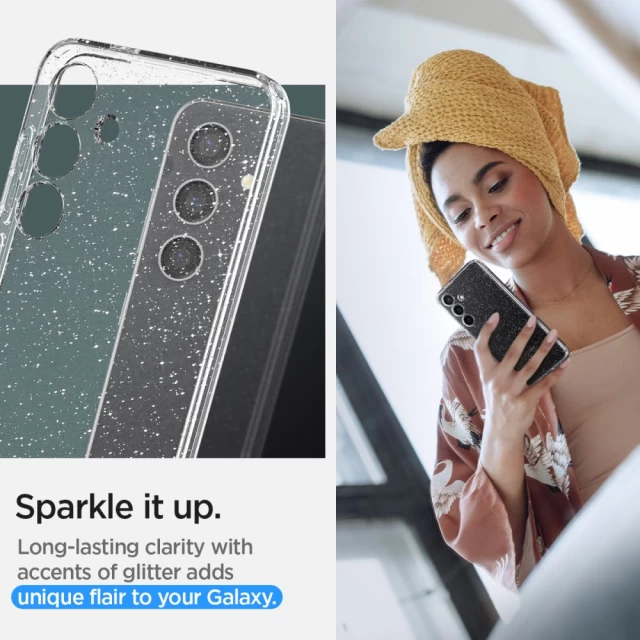 Чохол Spigen Liquid Crystal для Samsung Galaxy S24 Plus (S926) Glitter Crystal (ACS07325)