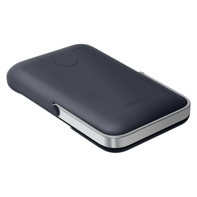 Портативное зарядное устройство UNIQ Hoveo Fast Charger Wireless USB-C 20W 5000mAh Storm Blue (UNIQ-HOVEO-STORMBLUE)