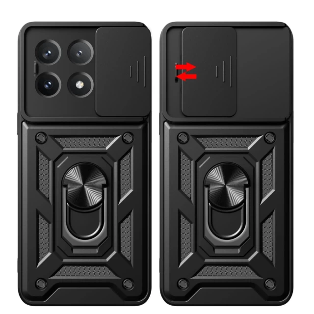 Чехол Tech-Protect CamShield Pro для Xiaomi Poco X6 Pro 5G Black (5906203691838)