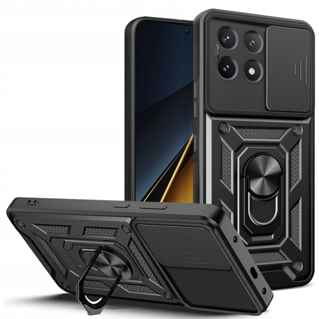 Чохол Tech-Protect CamShield Pro для Xiaomi Poco X6 Pro 5G Black (5906203691838)