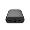 Портативний зарядний пристрій Belkin BoostCharge 4-Port 32W 26000mAh Black (BPB016BTBK)