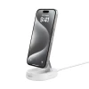 Беспроводное зарядное устройство Belkin BoostCharge Pro Magnetic Stand Qi2 15W White (WIA008VFWH)