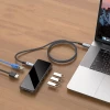 Кабель Tech-Protect UltraBoost Max USB-C to USB-C 1 m Grey (5906302308989)