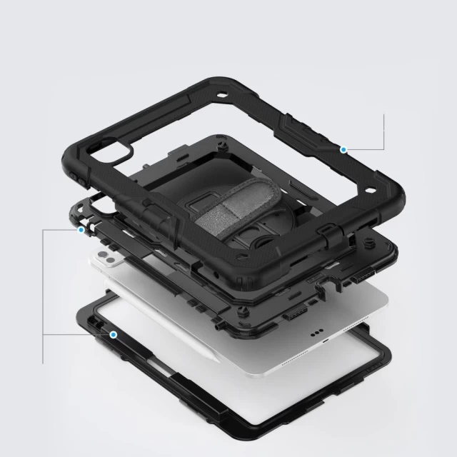 Чохол Tech-Protect Solid360 для iPad Pro 11 2024 5th Gen Black (5906302308521)