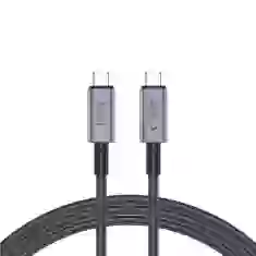 Кабель Tech-Protect UltraBoost Max USB-C to USB-C 2 m Grey (5906302308996)