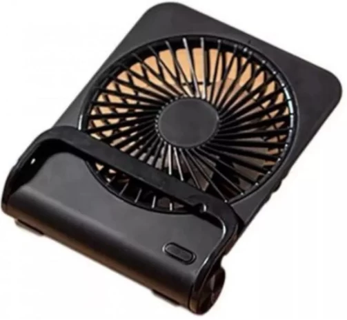 Портативний настільний міні вентилятор N601 чорний - 1