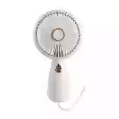Портативний ручний міні вентилятор ZB103 білий
