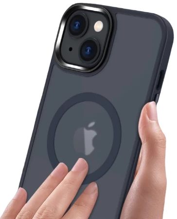 Чохол для iPhone 11 Pro Max WAVE Matte Insane Case with Magnetic Ring Black - 2