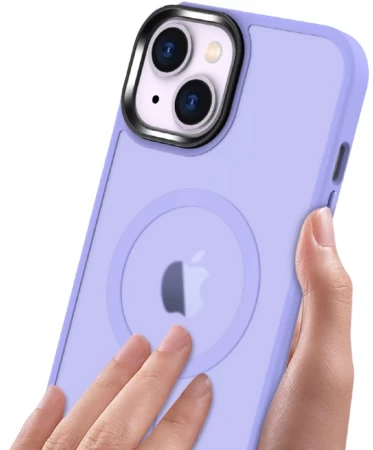 Чохол Upex UltraMat для iPhone 14 Purple with MagSafe (UP172136) - 2