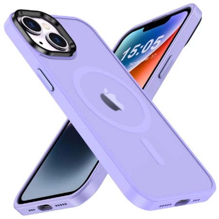 Чохол Upex UltraMat для iPhone 15 Plus Purple with MagSafe (UP172166) - 1