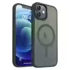 Чохол для iPhone 11 WAVE Matte Insane Case with Magnetic Ring Green