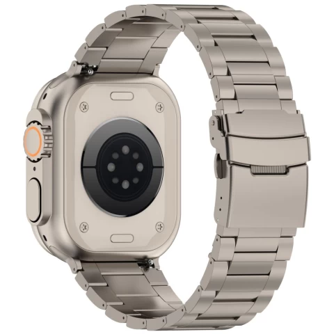 Ремешок Upex Stainless Pro для Apple Watch 49 | 45 | 44 | 42 mm Titanium (5906203699599) - 1