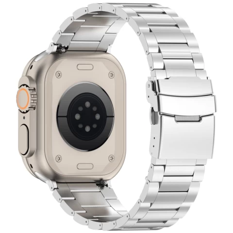 Ремінець Upex Stainless Pro для Apple Watch 49 | 45 | 44 | 42 mm Silver (5906203699902) - 1