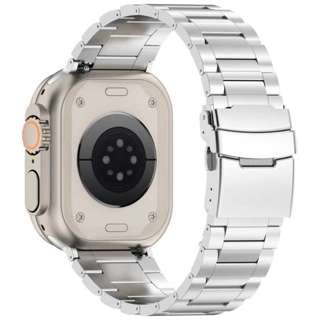 Ремінець Upex Stainless Pro для Apple Watch 49 | 45 | 44 | 42 mm Silver (5906203699902)